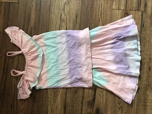 The Children's Place Skort 2 piece set, Girls 5T Tie Dye Pink Blue - Picture 1 of 5