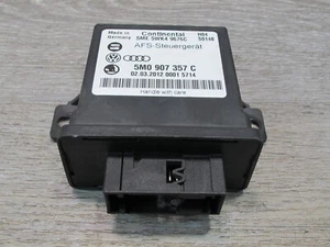 10-14 VW GOLF MK6 R GTI HEADLIGHT LAMP RANGE CONTROL MODULE UNIT 5M0907357C OEM - Imagen 1 de 13