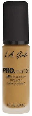L.A. Girl Pro Matte Foundation, Soft Honey, 1 fl. oz. - Image 1 of 3