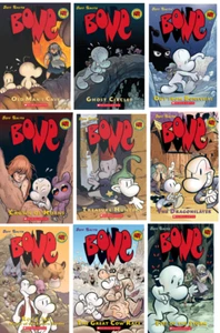 Bone Series 1 to 9 Books Collection Set By Jeff Smith NEW Paperback 2022 !!! - Imagen 1 de 11