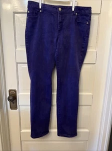 Chico’s Women’s Purple Stretch Jeggings Jeans - 2.5/US 14 R - Picture 1 of 4