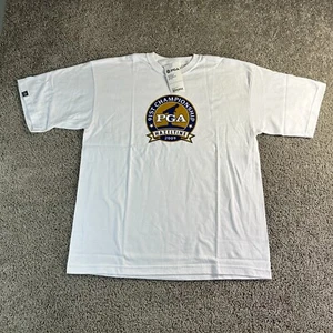 PGA Hazeltine Shirt Mens Large White 2009 Golf 91st Championship Short Sleeve - Picture 1 of 9