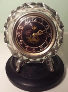 MAJAK MAYAK SOVIET USSR CCCP RUSSIA CLOCK RARE DECO NOT JANTAR YANTAR - Picture 1 of 6