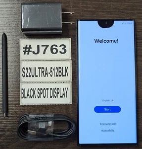Samsung Galaxy S22 Ultra 5G 512GB Negro - Liberado - Imagen 1 de 4