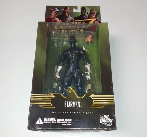 DC Direct Justice Society of America STARMAN 7" Action Figure MOSC MOC Cover