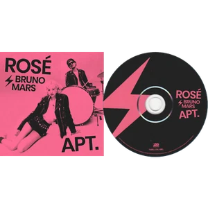 Rosé & Bruno Mars: Apt. CD Single - UK 1-track CD Single in Card Slipcase - Imagen 1 de 3