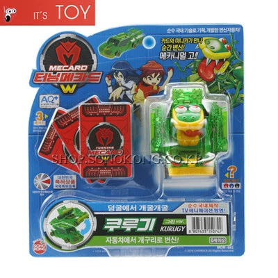 Turning Mecard W KURUGY Green ver Frog Transforming Korean Robot Car Mecanimal - Image 1 of 3