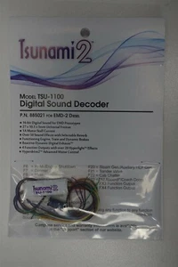 Soundtraxx {885021} TSU-1100 Ver 1.2 1 amp Tsunami2 EMD-2 Diesel YANKEEDABBLER - Picture 1 of 1
