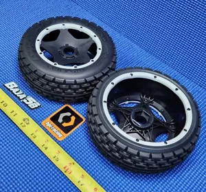 *NEW* COMPLETE DIRT BUSTER RIBBED FRONT TIRES WHEELS FOAMS RINGS 4831 4806 3221 - Picture 1 of 4