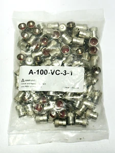 HALTEC A-100-VC-3-1 METAL DOME VALVE CAP (100 PCS ) - Picture 1 of 2