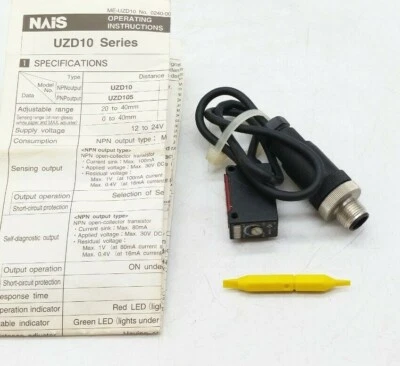 Датчик электрический Matsushita - Nais UZD105 - Изображение 1 из 4