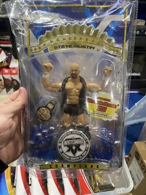2004 WWE Titantron Live WrestleMania XX Champions Steve Austin Jakks Pacific - Image 1 of 4