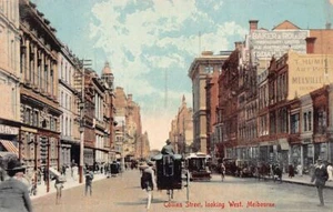 Australien - MELBOURNE (VIC) Collins Street, nach Westen schauen - Veröffentlichung. unbekannt - Bild 1 von 2