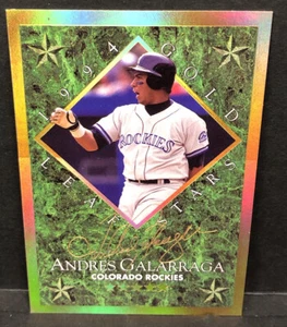 Andres Galarraga - 1994 Leaf Baseball - Gold Leaf Stars - #7 - NM - Picture 1 of 2