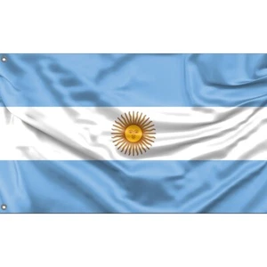 Flag of Argentina, Unique Design, 3x5 Ft / 90x150 cm, Made in EU - Picture 1 of 5
