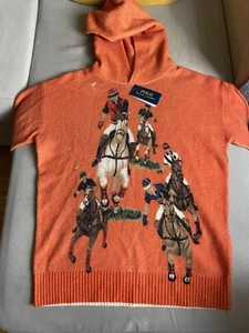349€ Ralph Lauren Match Retro 1992 Stadium Five 5 Horsemen Kapuzenpullover M - Bild 1 von 15
