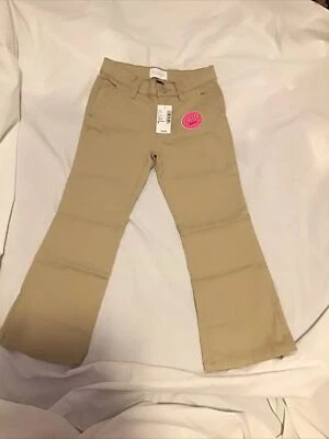 The Children's Place Girls' Uniform Bootcut Chino Pants - Image 1 of 4