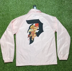 NWT Primitive Jacket Cupid Size L Youth Pink Heartbreakers Club - Picture 1 of 11