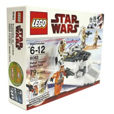 LEGO 8083 | Star Wars | REBEL TROOPER BATTLE PACK | 79 pcs | NEW | Sealed | 2010