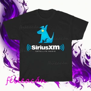Brand New SIRIUS XM Satellite Radio Logo American T-Shirt Funny Size S to 5XL - Picture 1 of 5
