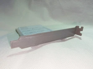 ✔️ GREY PLASTIC HIGH PROFILE BLANK BRACKET FOR ISA CARD XT-IDE XT-CF - UK SELLER - Picture 1 of 8