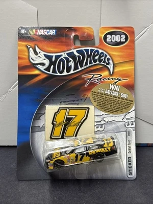 Matt Kenseth #17 2002 Dewalt 1:64 NASCAR Hot Wheels Racing diecast pegatina NUEVO Foto 1 de 3