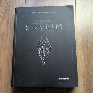 The Elder Scrolls V Skyrim Official Game Guide Book NO MAP - Picture 1 of 3