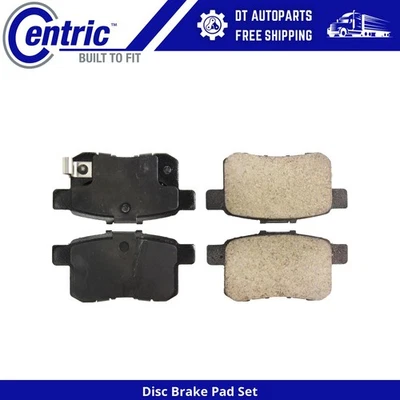 Para Acura TSX 2009-2010 | Pastillas de freno de disco traseras centradas | Cerámica Foto 1 de 4