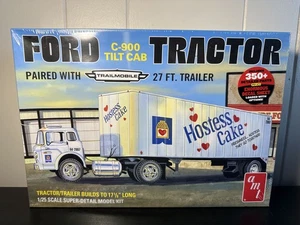 AMT 1221/06 FORD C-900 TILT CAB TRACTOR MODEL KIT-NIB-1/25 SCALE Sealed!!! - Picture 1 of 6