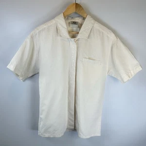 Vintage Laura Ashley Floral Embroidered Linen Cotton Shirt | UK 12 Cottagecore - Picture 1 of 9