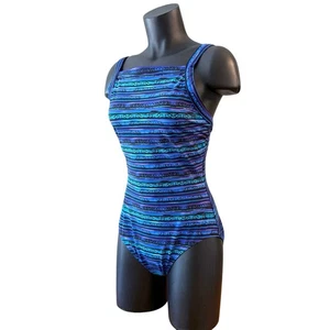 Miraclesuit Größe 10 Einteiler Badeanzug Neu ohne Etikett Vintage 90er quadratischer Ausschnitt 6533102 - Bild 1 von 13