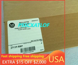 New In Box Allen Bradley 2711P-RW7 2711PRW7 1Pcs Free Shipping - Zdjęcie 1 z 3