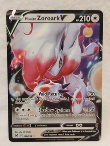 Hisuian Zoroark V 146/196 Ultra Rare - Lost Origin - Pokemon - Mint Condition - Picture 1 of 3