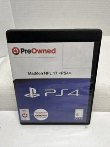 Madden NFL 17 PS4 Disc And Replacement Box. No Book. - Picture 1 of 3