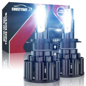 Pair H7 LED Headlight Bulbs Conversion High/Low Beam For HYUNDAI i30 2007-2010 - Picture 1 of 12