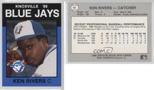 1988 Best Knoxville Blue Jays Ken Rivers #14