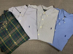 Polo Ralph Lauren Men's Button Down Long Sleeve Shirts XL and Large - Picture 1 of 23
