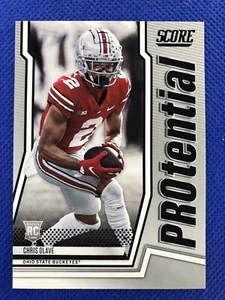 2022 #P-CO Chris Olave Panini Score Football Draft Potential Rookie Card RC - Picture 1 of 2