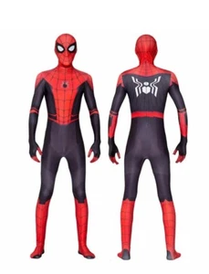 Spider-Man Far From Home Kids Boys Men Jumpsuit Halloween Party Cosplay Costumes - Picture 1 of 1