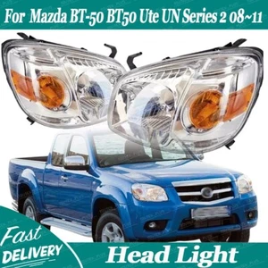 For Mazda BT-50 BT50 Ute UN Series 2 08~11 Set / Pair LH+RH Head Lights Lamps - Picture 1 of 6