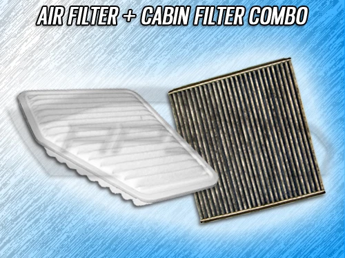 COMBO DE FILTRO DE AR DE CABINE PARA 2002 2003 2004 2005 2006 2007 2008 LEXUS SC430 - Imagem 1 de 1