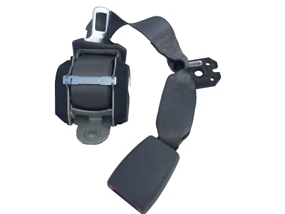 2008-2012 Chevrolet Malibu Rear Center Seat Belt Retractor & Buckle Light Gray - Image 1 of 4