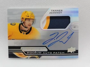 2021-22 Premier Rookie Auto Patch /99 Tanner Jeannot AHR-TJ - Picture 1 of 2