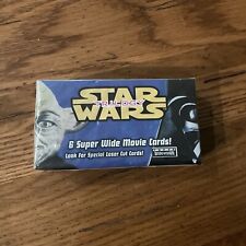 1997 Topps STAR WARS TRILOGY WIDEVISION Complete 72 CARD BASE SET 