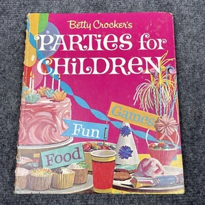 Betty Crocker's "Parties for Children" Cookbook Party Games 1964 Vintage Golden - Picture 1 of 10