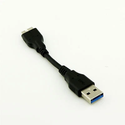 1x USB 3.0 Type A Male to Micro USB 3.0 A Male Data Adapter Converter Cable 10cm - Image 1 of 4