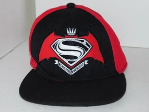 Dawn Justice Hat Superman Batman Cap Red DC Comic Fight for What's Right Luthor - Picture 1 of 11
