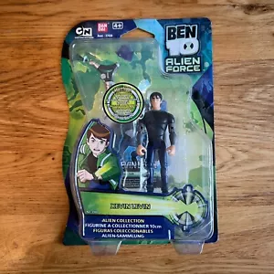 RARE Bandai Ben 10 Alien Force Kevin Levin with original Card and Weapon In Box - Picture 1 of 11