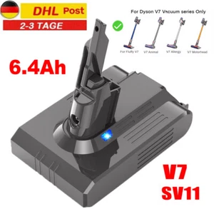 Batteria di ricambio 21,6 V per Dyson V7 batteria SV11 Animal Motorhead Absolute batteria 6,4 AH - Foto 1 di 12