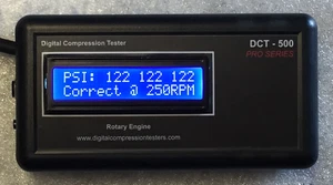 rotary engine compression tester- rx3, rx4, rx7, 13b, rx8, mazda, rpm normalised - Picture 1 of 3